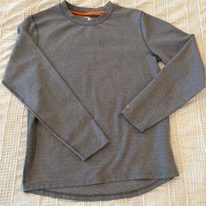 Omniwool Men’s XXL Gray Base Layer Long Sleeve Shirt